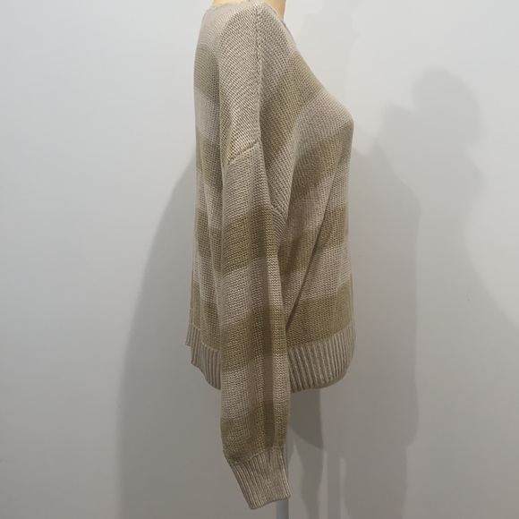 LOFT striped boatneck sweater size M - Picture 4 of 10